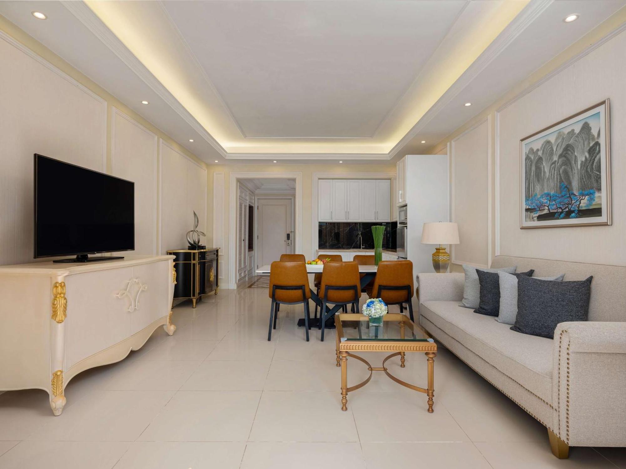 Radisson Blu Resort دونغ دونغ المظهر الخارجي الصورة A living room in a condominium